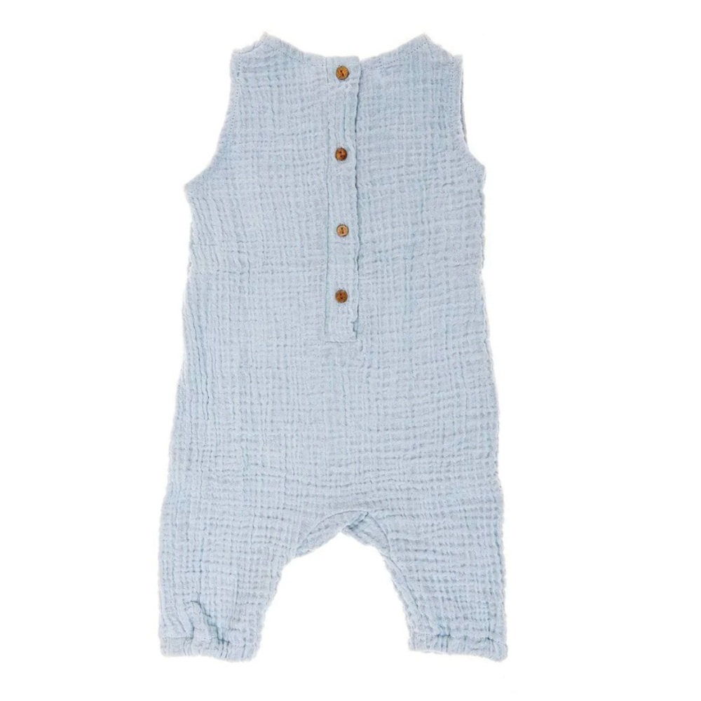 NWT Beba Bean Muslin Romper, 12-18 Month
